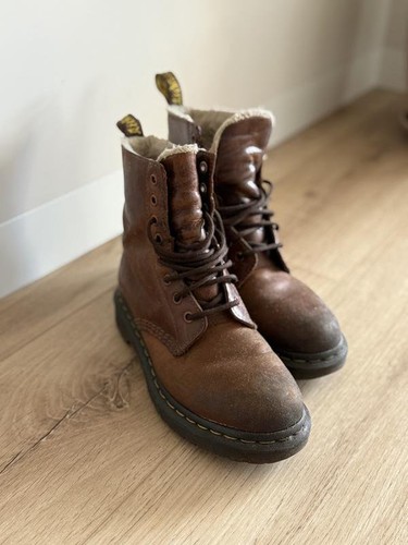 Women martens boots brown - dr.,