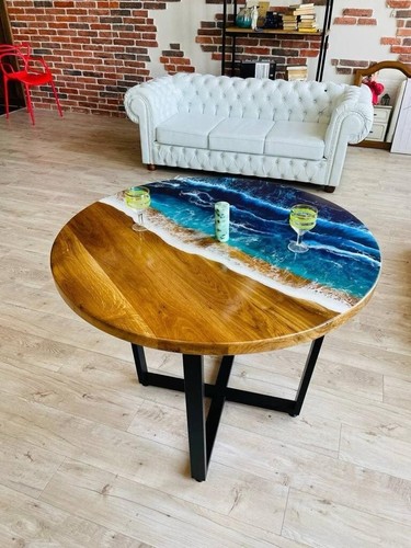 Epoxid kaffee table - 30,