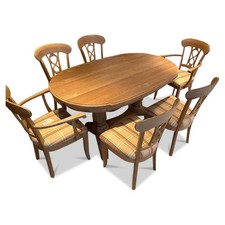 Rodam Essgruppe Lord Bruegge Eiche Massiv Gelaugt