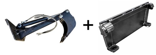 Kleiner baggerarm mit - kleiner,