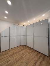 Nolte Kleiderschrank mit Schiebe- und Flügeltüren (inkl. Beleuchtung)