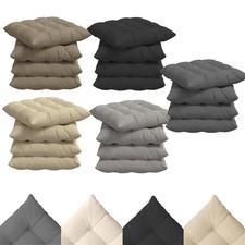 Sitzkissen 4 Stück Mikrofaser