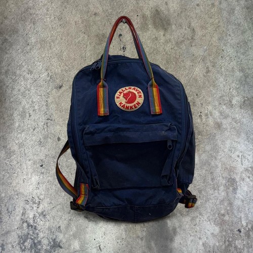 Fjällräven navy and blue bag - and,