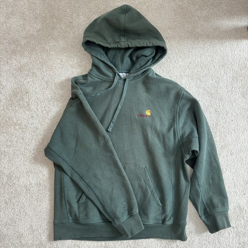 Carhartt hoodie dark green - carhartt, l