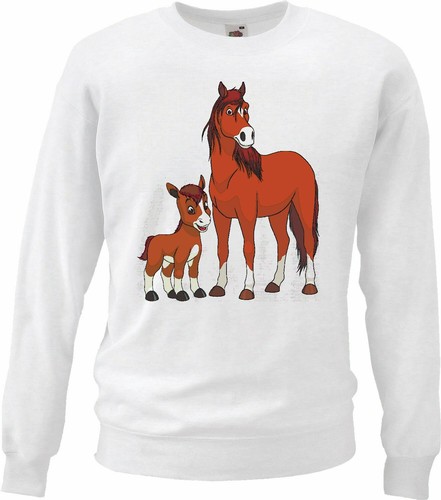 Sweatshirt pferd mit seinem - pferd,