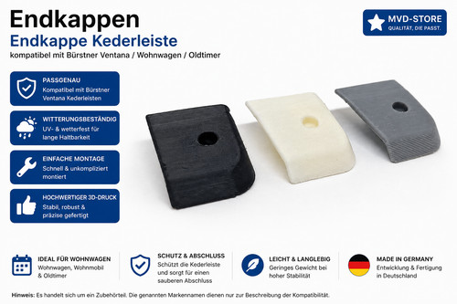 Endkappe kederleiste - endkappe,