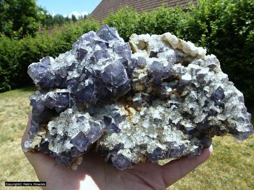 Fluorit mit quartz - mit, von
