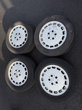 4xAlufelgen 6,5 J x 15 ET 49 Gullydeckel. 1244001802  Mercedes-Benz W124