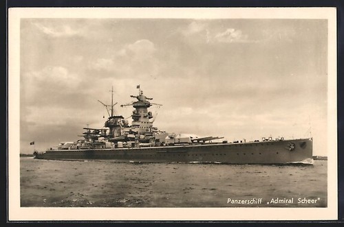 Panzerschiff admiral scheer - admiral,