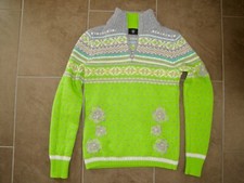 Bogner Pullover Troyer Oda Kaschmir Strick 38 M 399 Euro Original