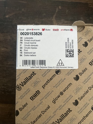 Vaillant leiterplatte - vaillant,