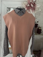 Zara Origins, Pullunder, Größe: L Puder Rosa  Einfarbig, Herren