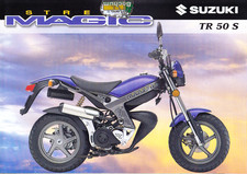 Suzuki TR  50 S Street Magic   Prospekt Brochure  4   Seiten  10 - 1997