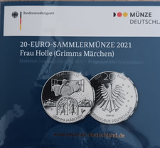 20 Euro Münze FRAU HOLLE 2021