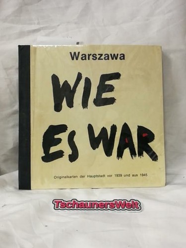Warschau wie war - warschau,