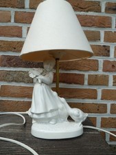 Tischlampe porzellan Gänseliesel