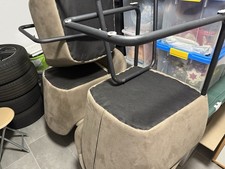 Kunstleder-Schwingstuhl schwarz 4er Set - Stuhl für Wohn -/Esszimmer /Küche