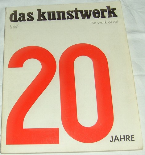Das kunstwerk the work of - the,