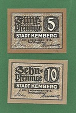 05 301 Notgeld Stadt Kemberg