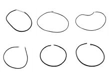 Bahnmüller Lederkette Edelstahl Bajonettverschluss Drehverschluss Magnetverschlu