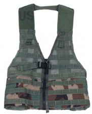 US Army FLC Weste Molle II Vest woodland Camouflage