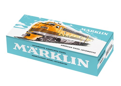 Märklin 30601 diesellok f7 - märklin,
