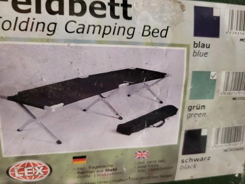 Klappbares feldbett - klappbares,