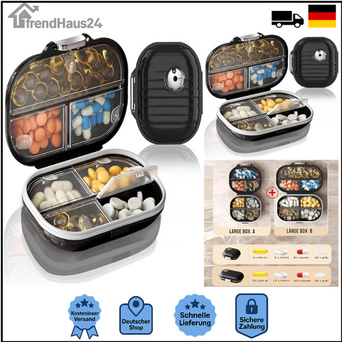Stück pillendose für - 2,