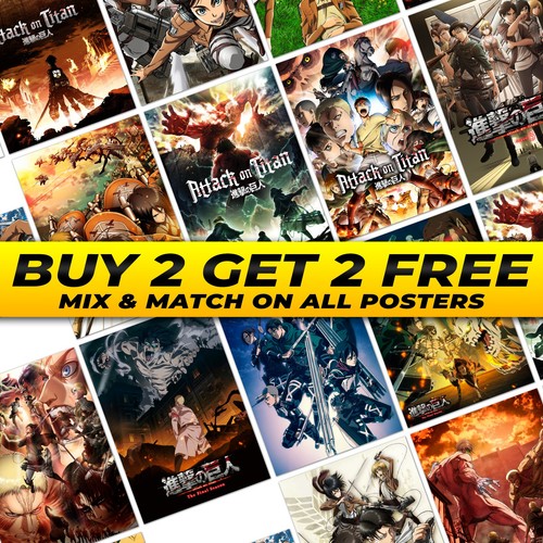Attack titan poster anime - poster,