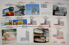 Konvolut original Prospekte