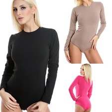 Evoni Damen Body Langarmbody