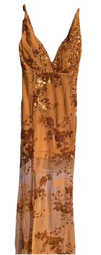 Goldenes partykleid - goldenes,
