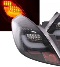 LED Lightbar Rückleuchten Heckleuchten Schwarz für Opel Corsa D 2006- 3-Türer