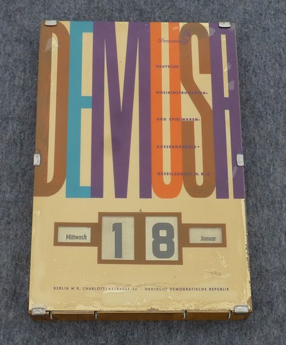 Ddr drehkalender ewiger - drehkalender,