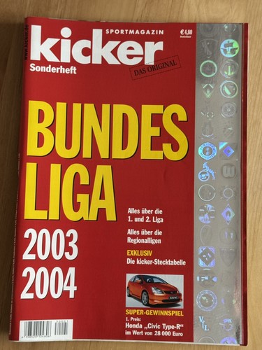 Kicker sonderheft bundesliga - kicker,
