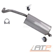 ENDSCHALLDÄMPFER AUSPUFF SCHALLDÄMPFER FÜR VW POLO 9N 1.4 16V +FSI