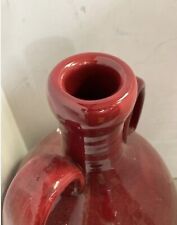 Nicola Fasano Italien Blatt Design Doppelgriff große Vase oder Stehlampe 22" hoch