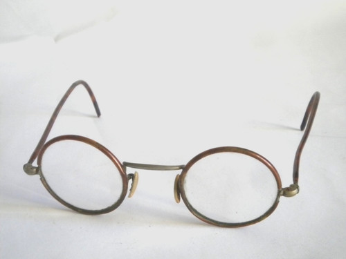 Vintage brille rund - brille,