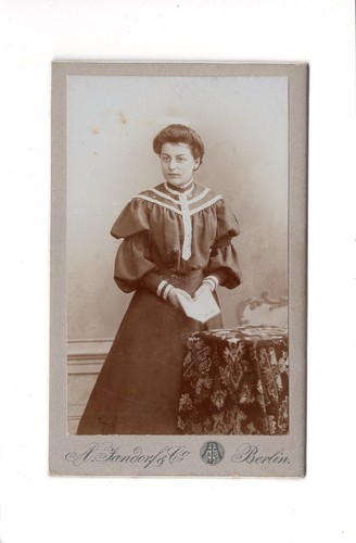Cdv foto damenportrait - damenportrait, /