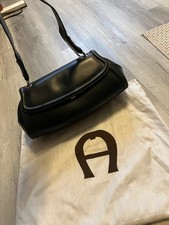 Aigner Tsche Schwarz Echtes