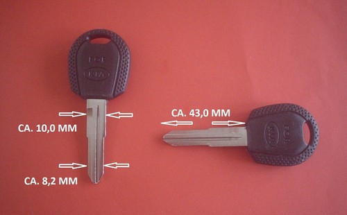 Kia auto schlüsselrohling - kia,