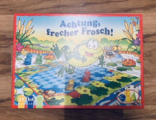 Achtung frecher frosch - achtung,, frosch!