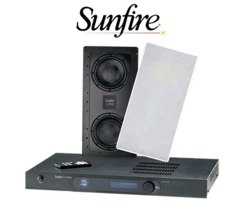Sunfire inwall subwoofer set - inwall,