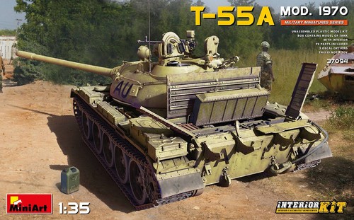 Modell panzer 55a - t-55a, mod.