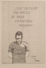 Patrick Rieve Griffelkunst  I want to know Contemporary signiert Radierung 2008