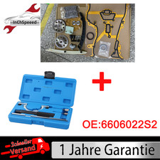 Steuerkettensatz Mit Einstellwerkzeug für OPEL ASTRA G H CORSA C D 1.0 1.2 1.4