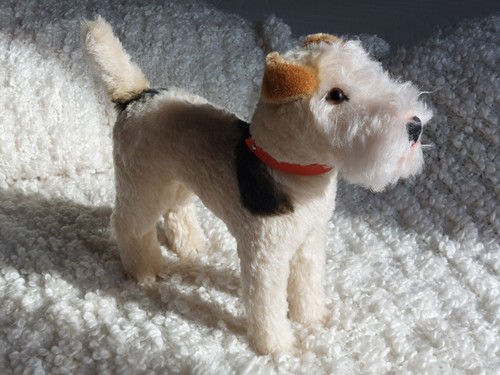 Steiff stofftier großer hund - stofftier,