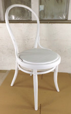 Alter Stuhl Thonet vintage shabby deko weiß Kaffeehausstuhl
