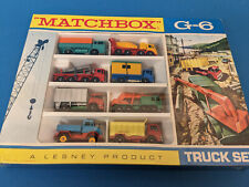 Matchbox Giftset G-6  TRUCK SET OVP 