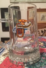 Glas-Bierkrug Freiberger Bier 0,4l ZDF Sonntagskonzert Freiberg 1.9.1991